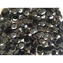 Sequins 8mm 800/Pkg Black