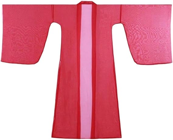 Ancient Chinese Hanfu Fairy Thin Tulle Cardigan Wide Sleeved Coat Classical Dance Costume Performance Coat Hanbok