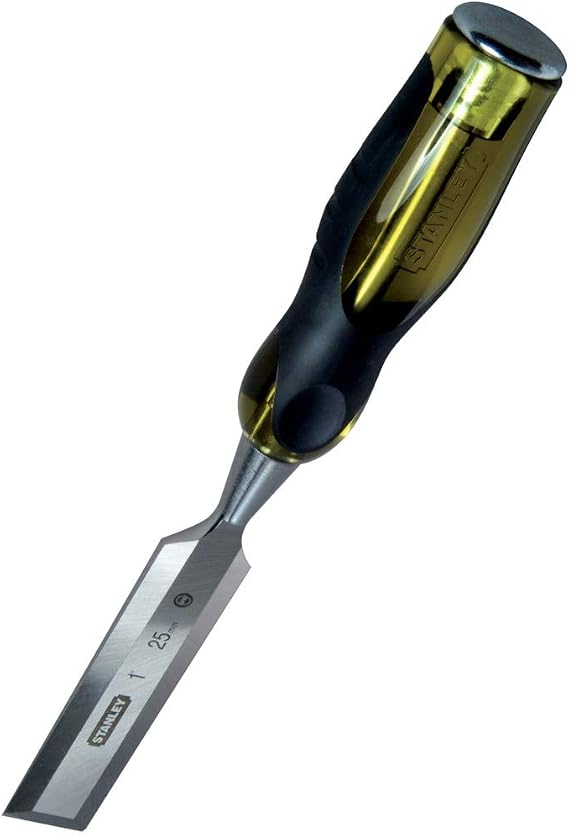 Stanley 0-16-253 Chisel, Silver/Black