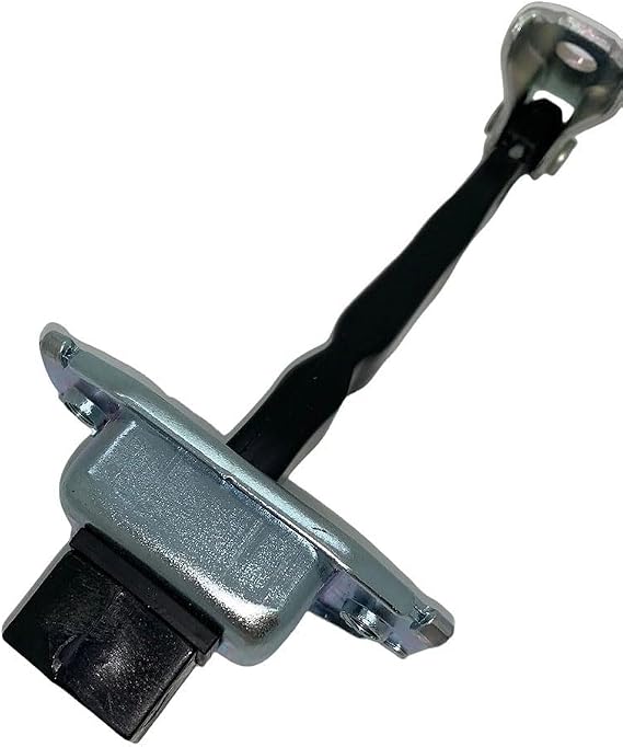 1x Rear Door Check Strap for Mitsubishi for PAJERO V83W V87W V88W V93W V97W V98W 2007+ Replacement Part Metal ABS Black Silver Off-Road Vehicle Use