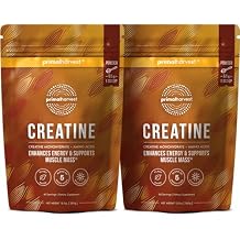 Primal Harvest Creatine Powder Supplement for Men and Women's Fitness, Workouts, and Muscle Growth, to Help Promote Recovery, Strength, Energy, and Endurance (2)