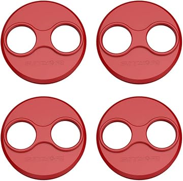 BTG Motor Protective Caps Covers for DJI Lito 1/Lito X1/Mini 4 3 Pro/Mini 3/ Mini SE Drone Motor Dust Covers Accessories Red