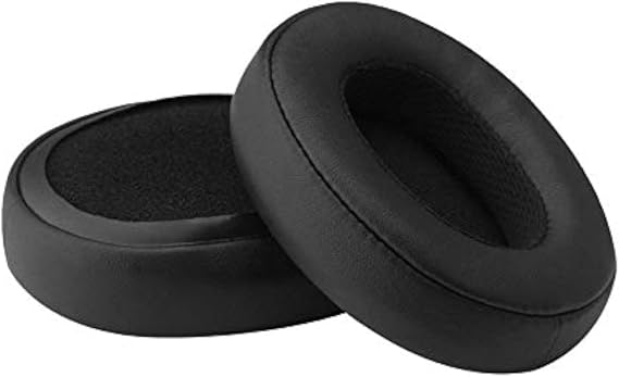 VEVER Replacement Ear Pads Cushions for Skullcandy Crusher Wireless, Evo, ANC, Hesh 3 Headphones (Black)