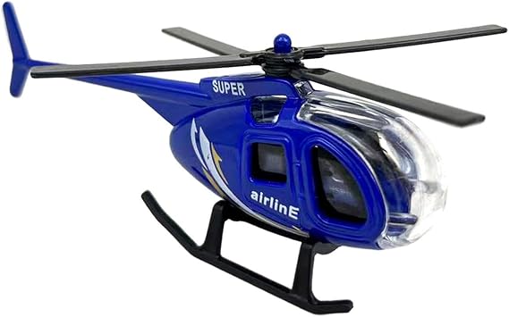 1/64 Alloy Diecast Plane Model Helicopter Creative Gifts For Boys Girls Birthdays Simulation Helicopter Model Attracts Childrens Attentions.also Desktop Decoration