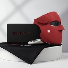 LED Red Light Therapy Mask for Face & Neck w/ Near-Infrared Wireless, 5-in-1 Modes (630, 465, 850, 1070nm), 280 High-Density LEDs Supports Skin Clarity, Firmness & Rejuvenation