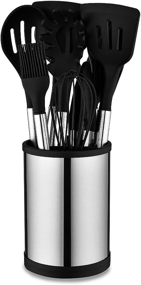 Kitchen Tools, Silicone Cookware, Set of 12, Kitchen Utensils, Heat Resistant, Durable, Suitable for Japanese, Western, and Chinese, Antibacterial, Non-Scratch, Spatula, Spatula, Spoon, Stylish