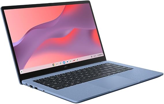 ASUS Chromebook 14 CX1405CTA Laptop | 14.0" Full HD Screen | Intel Celeron N50 Processor | 4GB RAM | 64GB eMMC | Google Chrome OS |