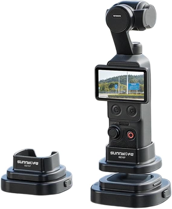2-in-1 Detachable Base for DJI Osmo Pocket 4P/4/3 Camera Accessories