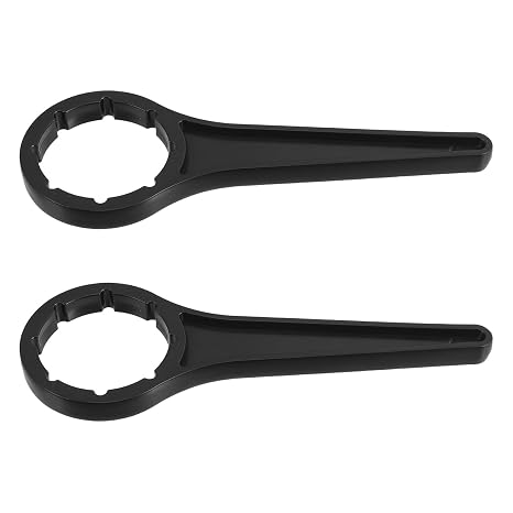 Plastic Drum Can Wrench 2Pcs Industrial Bucket Lid Opener Tool for 20-30L Chemical Pails with Black Top Remover for Chemical Plastic Bucket Capping and Home Use