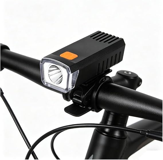 Bicycle Headlight for Rockrider E-ST 100 Waterproof Bicycle Front Light USB Rechargeable Super Bright LED Bike Headlights