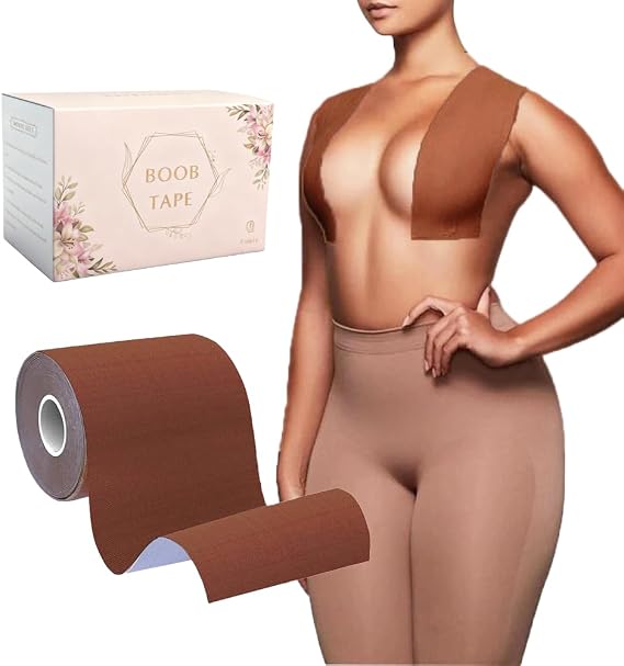 Boob Tape, Boobytape for Breast Lift l Sweat-Proof, Skin-Friendly Material, Boob Tape for Large Breasts