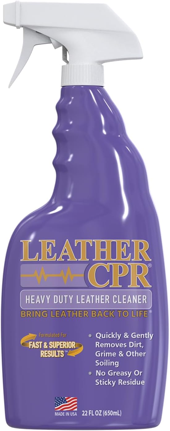 Leather CPR Heavy Duty Leather Cleaner, Car Interior, 22 oz