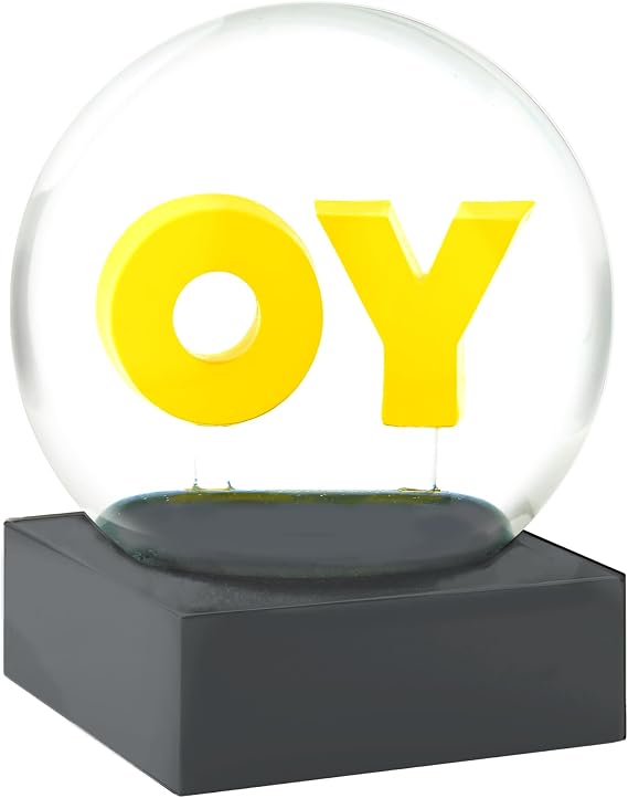 CoolSnowGlobes OY YO Snow Globe