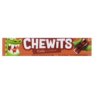 Chewits Cola Sticks - 30g - Pack of 4