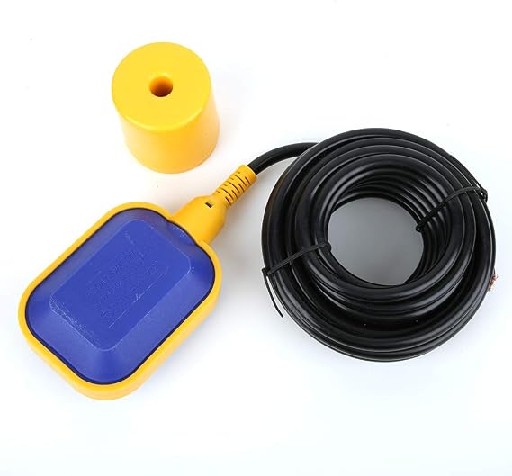 KEY-6 Switch Liquid Level Sensor Water Feed Drainage Auto Controller 6M Cable 0-250V, Liquid Level Switch for septic, water tower, water, water pool