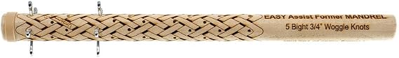 West Coast Paracord Easy Assistant Mandrel Complicated Knots Made Simple Ingenious Design No Instruction Book Needed (3/4 Inch)