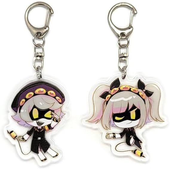 EBTY DREAMS Inc. - Set of 2 Murder Drones Acrylic Keychain Serial Designation N, Serial Designation J v2