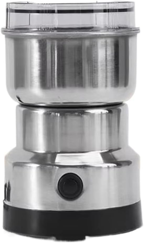 Grinding Machine, Home Small Coffee Bean Grinder Ultra Fine Powder Crusher Multi Function Dry Wet Food Processor
