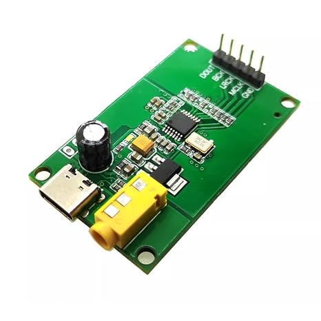 PCM1808 ADC AUX 3.5 Stereo Single-Ended Analog Audio to I2S IIS Digital Output Board