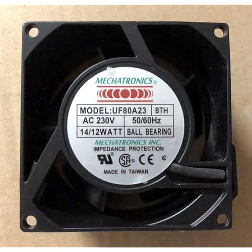 for UF80A23 BTH AC230V 1412W 8CM Cooling Fan