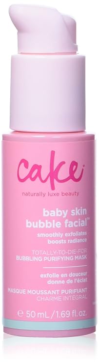 Cake Beauty Baby Skin Bubble Purifying Facial Mask, 1.69 Ounce