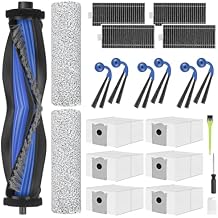 X9 Pro OMNI Accessories Kit for ECOVACS DEEBOT X9 PRO OMNI /X9 Pro Vacuum Cleaner, 22 Replacement Parts 1 Roller Brush, 2 Roller Mop, 4 Filters, 6 Dust Bags, 6 Side Brushes and Cleaning Tools