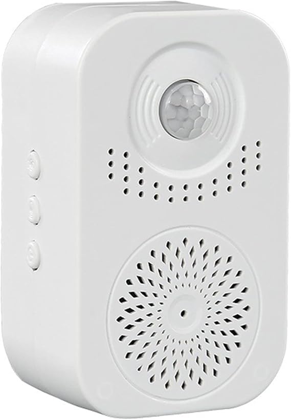 Motion Sensor Activated Door Alerts Multiple Recorded Sounds Recordable Voice for Shop Garage Door Welcome Doorbell Sign