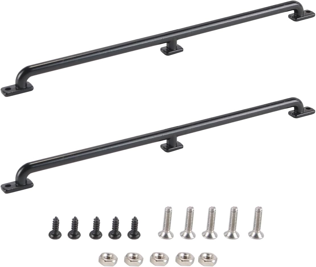 RC Crawler 1/10 Accessories, Metal Handrail Rc Car Body Shell Handrail Car Accessories for 1/10 Crawler Cars Robust and Durable Upgrade Accessory (135 Mm)