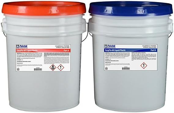 Polytek EasyFlo 60 Liquid Plastic (76lb Kit)