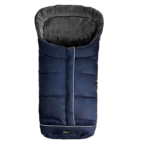 CozyMe Stroller footmuff, 3-in-1 Winter Baby Bunting Bag, Water Resistant Stroller Blanket Bunging Bag,Multi Purpose Fleece Lined Warm Hooded Sleeping Bag for Baby Winter Stroller Cover,6-36M