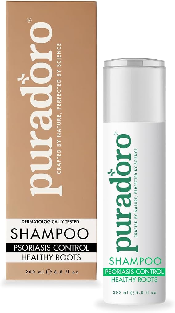100% Natural Psoriasis Relief Shampoo – Extra Strength Formula for Itchy, Flaky Scalp & Seborrheic Symptoms – Tea Tree, Zinc & Aloe Vera – Dermatologist Tested, 200 Ml