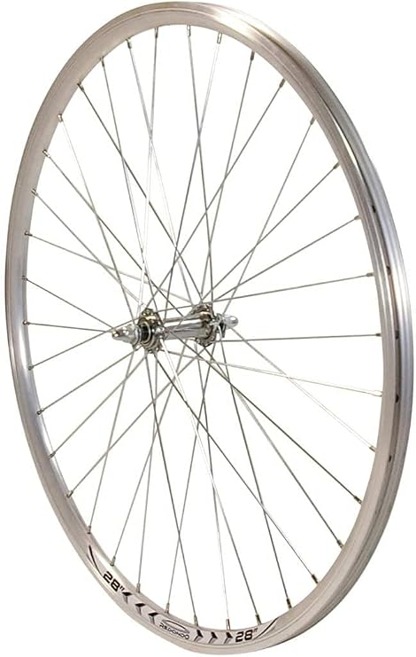 Redondo 28 Inch Front Wheel Wheel Bicycle V-Profile Hollow Chamber 28 Inch Rim Silver