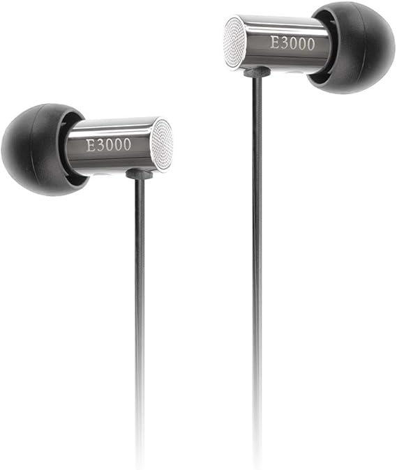 Final Audio Design High Resolution Headphone - Stainless Steel (E3000) Black