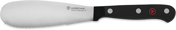 WUSTHOF Gourmet 5" Spreader Knife,Black