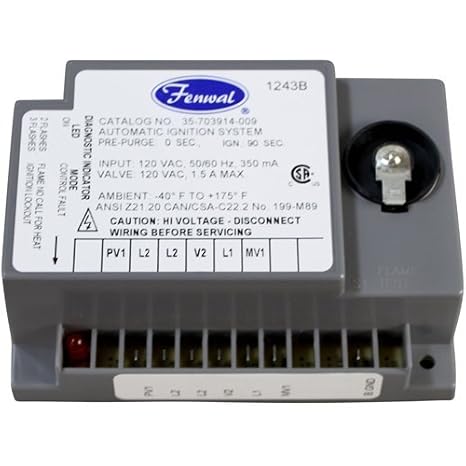 PITCO FRIALATOR 60141902 Ignition Module
