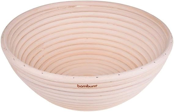 Bambum Puder Ekmek Mayalama Sepeti Yuvarlak 22 cm