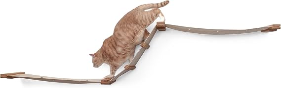 Deluxe Raceway - Multiple-Level Cat Hammock Wall-Mounted Shelving