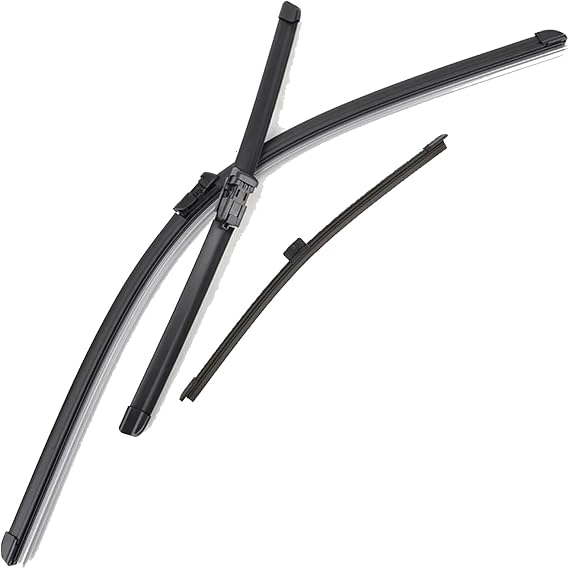 24"+18"+11" Car Wiper Blades for Geely Coolray X50 2018-2024 Front Rear Windshield Wiper Blade Natural Refill Rain Brushes Accessories