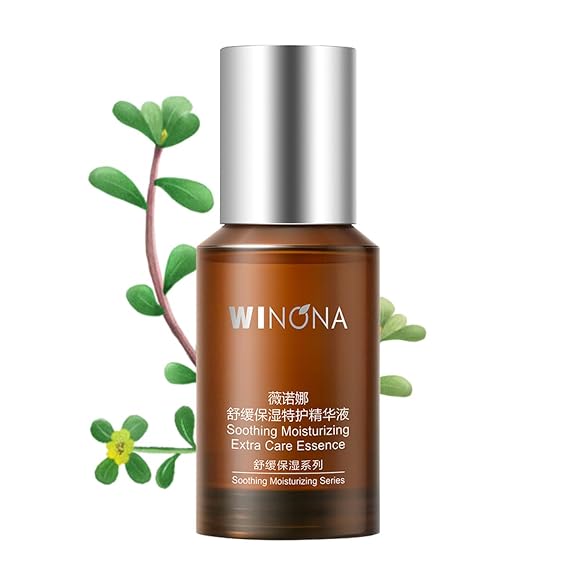 WINONA Hydrating Facial Serum with Soothing Plant Extracts for Sensitive and Extra Dry Skin,30ml/1oz