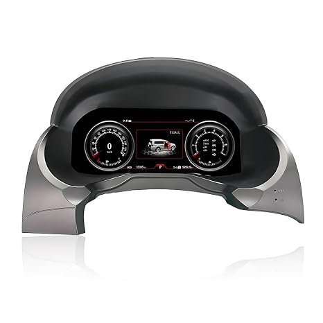 12.3" Linux Auto Aftermarket Digital Instrument Dash Panel Car Gauge Cluster Replacement Dashboard LCD Display for Mitsubishi Pajero Jk 2008-2018