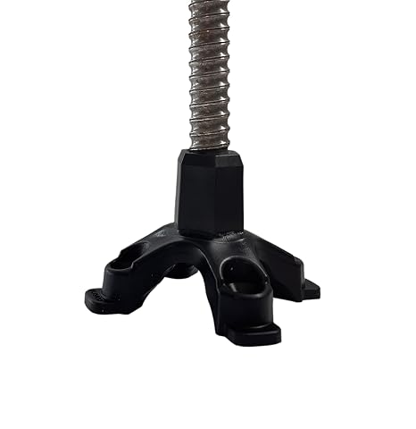 MAKO CoilStand Adjustable Concrete Support Stand 1/2" x 6 Coil Rod 1-3/4" Vertical Adjustment Stay-in-Place Slab Support for Metal &