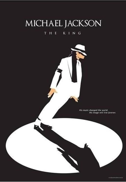 512 STORE Michael Jackson The King Albüm Kapak Poster, q81818181j1i1o19