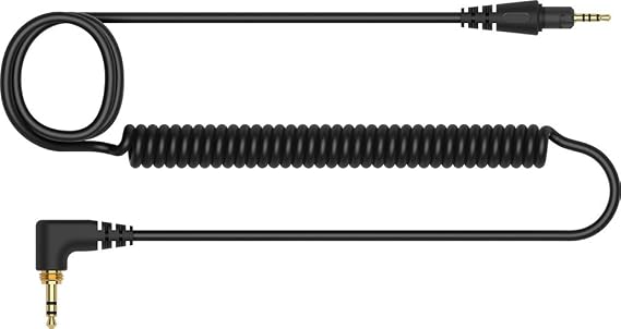 Pioneer DJ HC-CA0603 Short Coiled Extension Cable, 47.24-inch, for HDJ-X5 Headphones