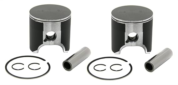 SPI, 09-783, 2 Standard Bore Piston Kit for Ski-Doo 700 Twin Cylinder fits 2000-2004 Models - 78mm