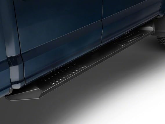 Barricade Steel Running Boards; Black Compatible for 17-25 F-250 Super Duty SuperCrew
