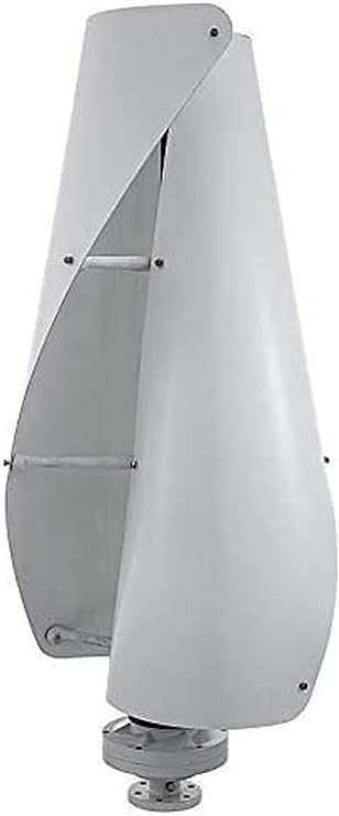 Spiral Wind Power Turbine Generator, 8000W Wind Turbine 12V/24V Spiral Vertical-Shaft Wind Turbine Generator Windmill for Home Outdoor Garden Boat Hybrids Streetlight