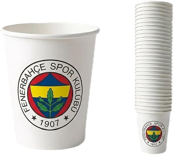 Baskılı Karton Bardak 180 ml,sızdırmazlık garantili 50 Adet bardak