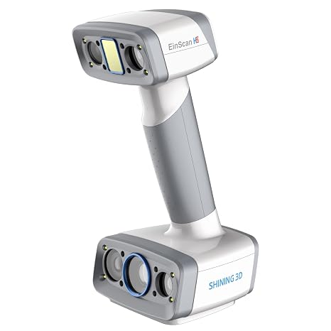 EinScan H2 Hybrid LED and Infrared Light Source Handheld Color 3D Scanner with Solid Edge Shining3D Version CAD Software