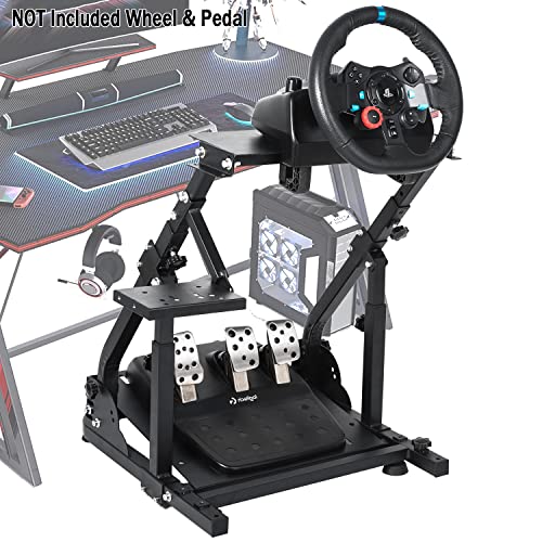 Minneer G29 Racing Steering Wheel Cockpit Pro for Logitech G25 G27 G29 G920 Racing Simulator Cockpit Video Game Accessories Shifter Wheel Pedals NOT Included