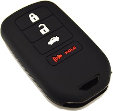 Silicone Remote Key Fob Cover Case Protector for Honda Accord Civic CR-V HR-V Pilot Ridgeline Passport